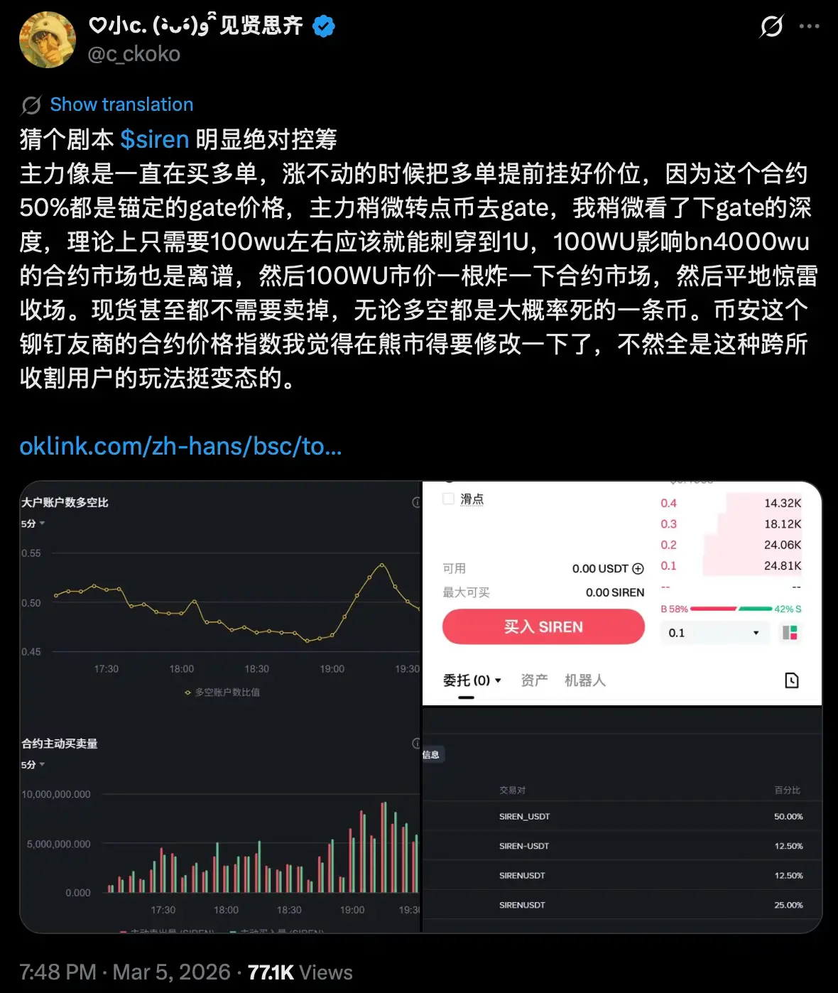 SIREN, yet another leveraged scam