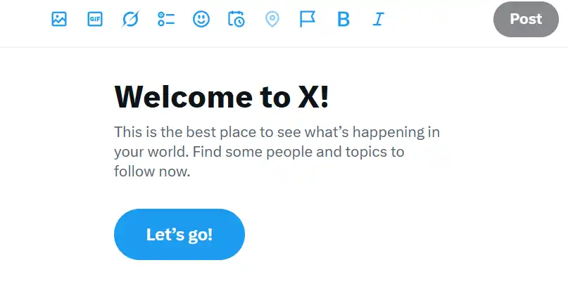 X appears to be malfunctioning and cannot display tweets at the moment