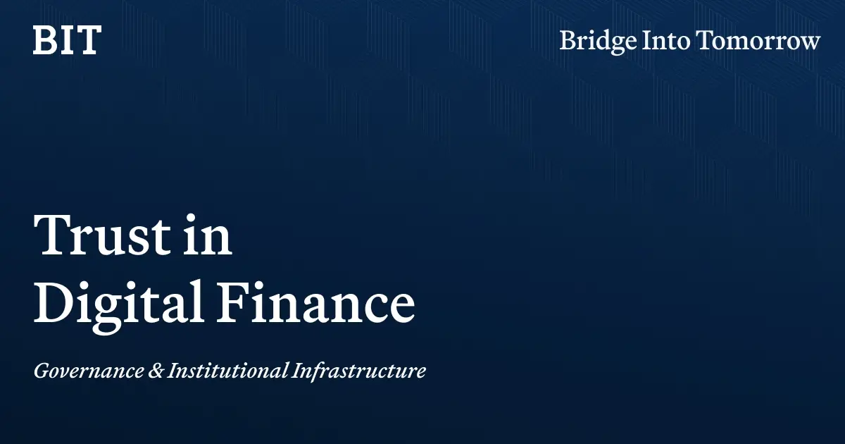 BIT 品牌升级后首次亮相，在新加坡举办“Trust in Digital Finance”行业活动