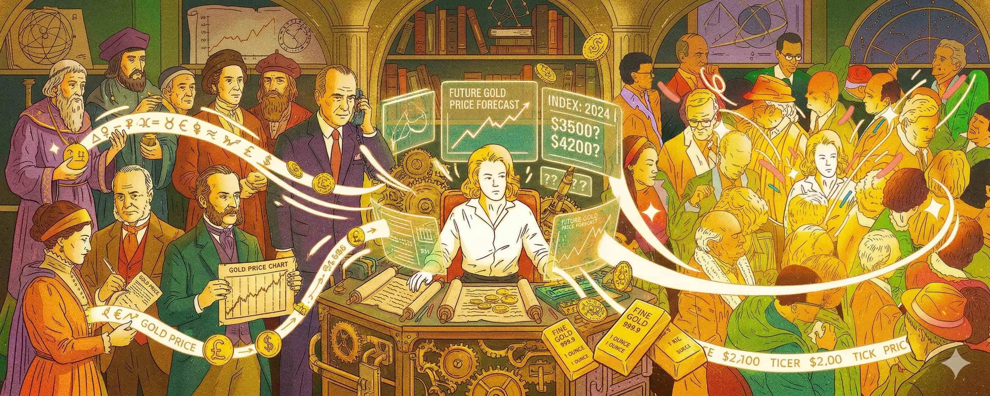 歴史上で最も金の価格を正確に予測した人々を全て集めれば、未来の金価格を解読できるのでしょうか？私は10年間、金の最も正確な分析を整理してきました。