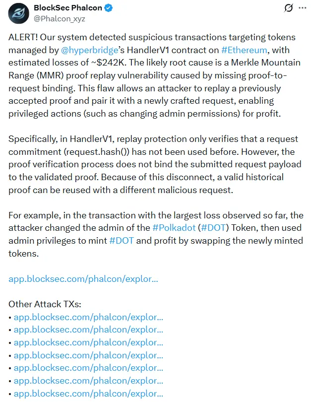 1 billion DOTs were minted out of thin air, but the hacker only made 230,000 dollars