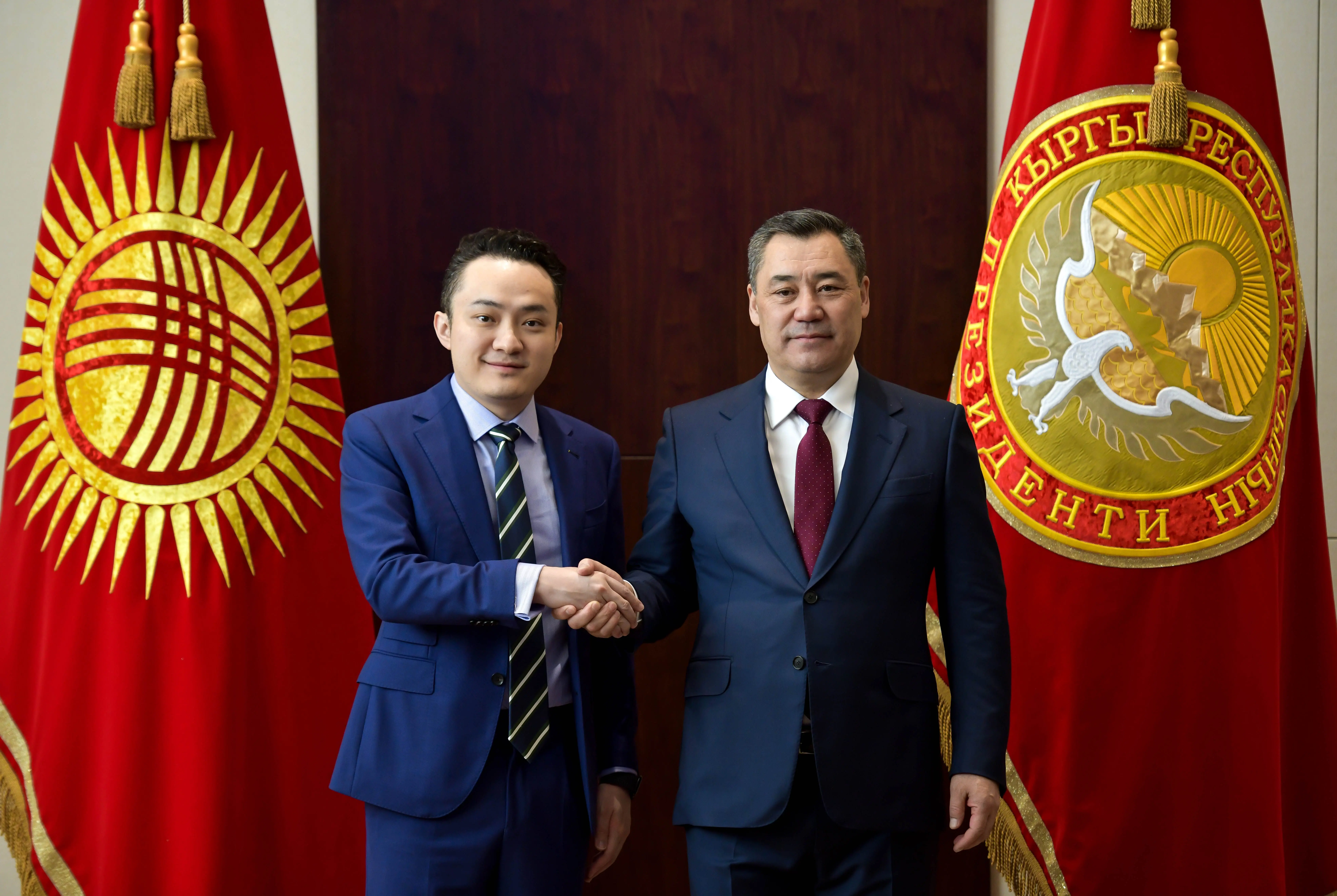 The President of Kyrgyzstan meets with Sun Yuchen, and the TRON ecosystem will be fully implemented in Kyrgyzstan