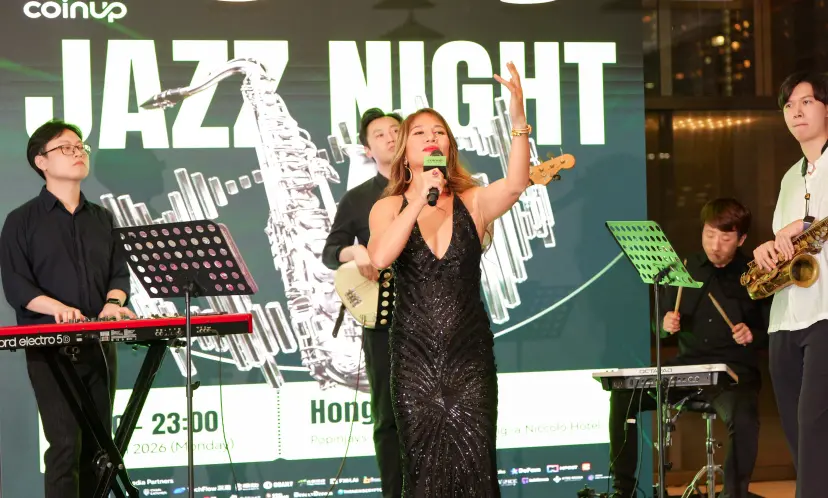 CoinUp Jazz Night in Hong Kong successfully concluded, linking global Web3 capital and ecosystem through cross-border social connections