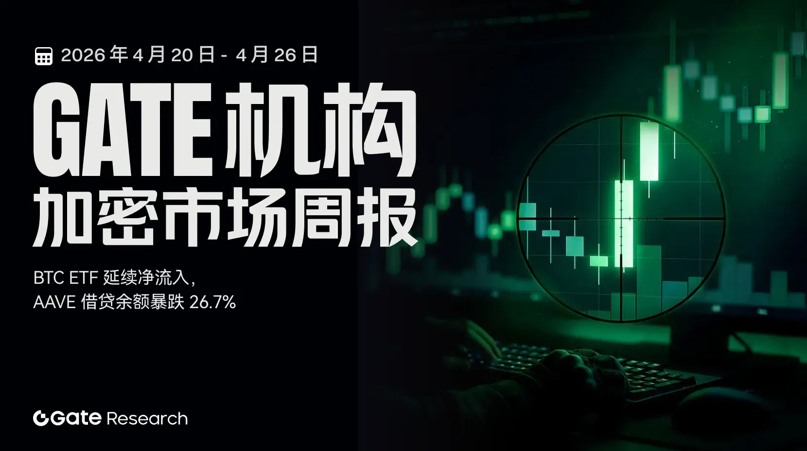 Gate Weekly Report: BTC ETF Continues to See Net Inflows, Aave Lending Balance Plummets by 26.7%
