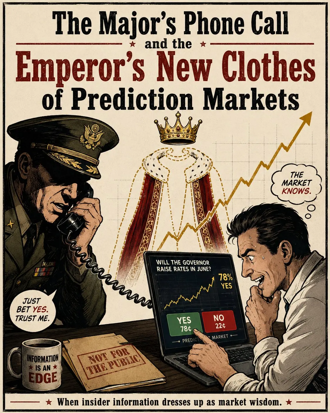 The Major's Phone and the Emperor's New Clothes of the Prediction Market