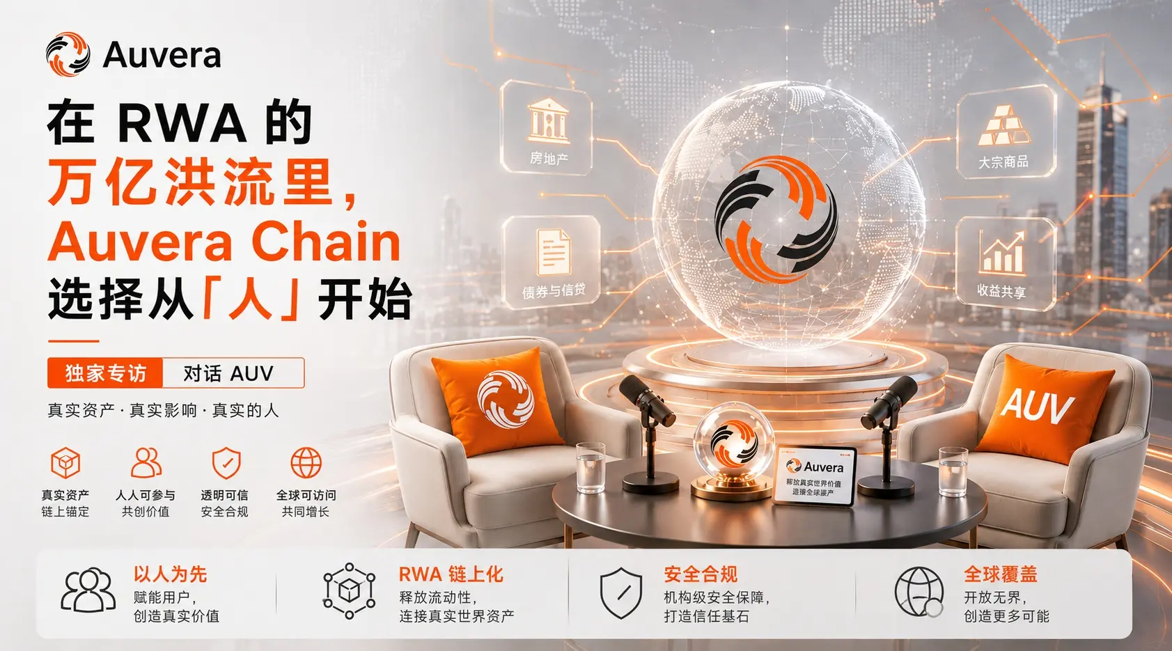 In the trillion-dollar tide of RWA, Auvera Chain chooses to start from