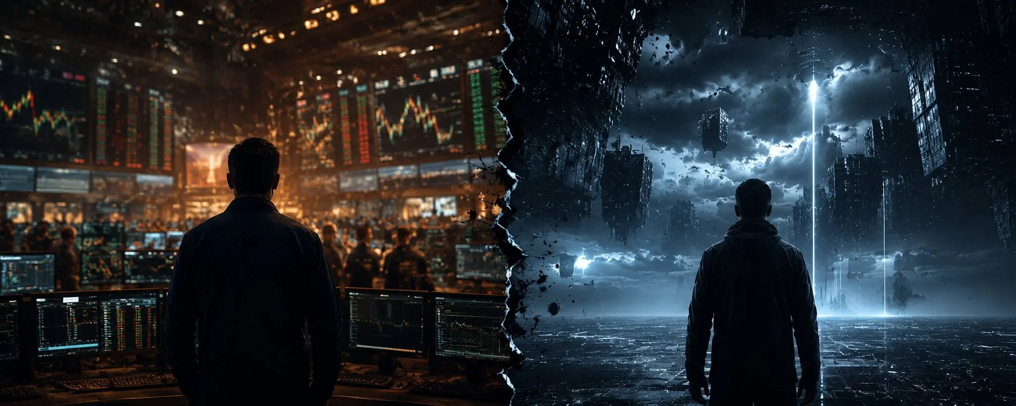 The two survival structures of market makers and arbitrageurs