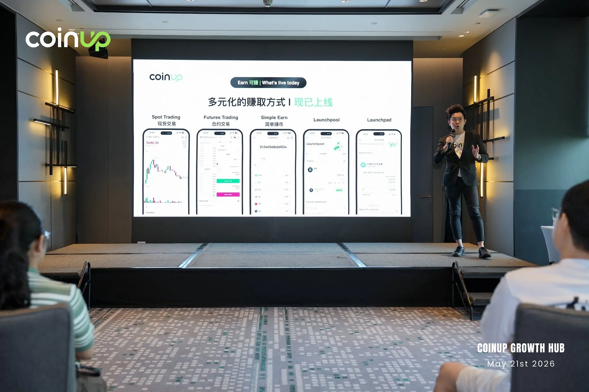 CoinUp Growth Hub Bangkok event successfully concluded: Connecting the new momentum of Web3 in Southeast Asia in the name of growth