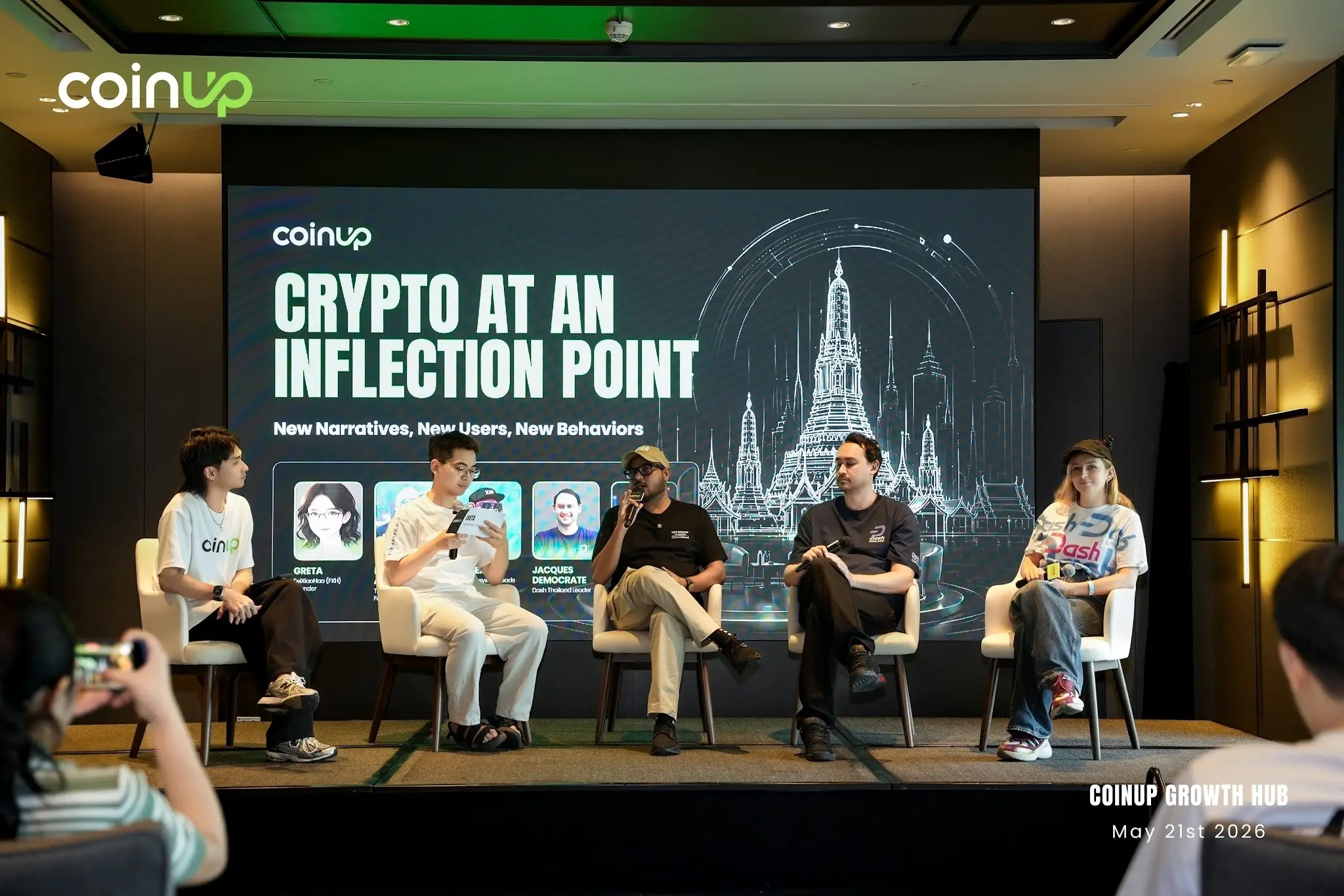 CoinUp Growth Hub Bangkok event successfully concluded: Connecting the new momentum of Web3 in Southeast Asia in the name of growth