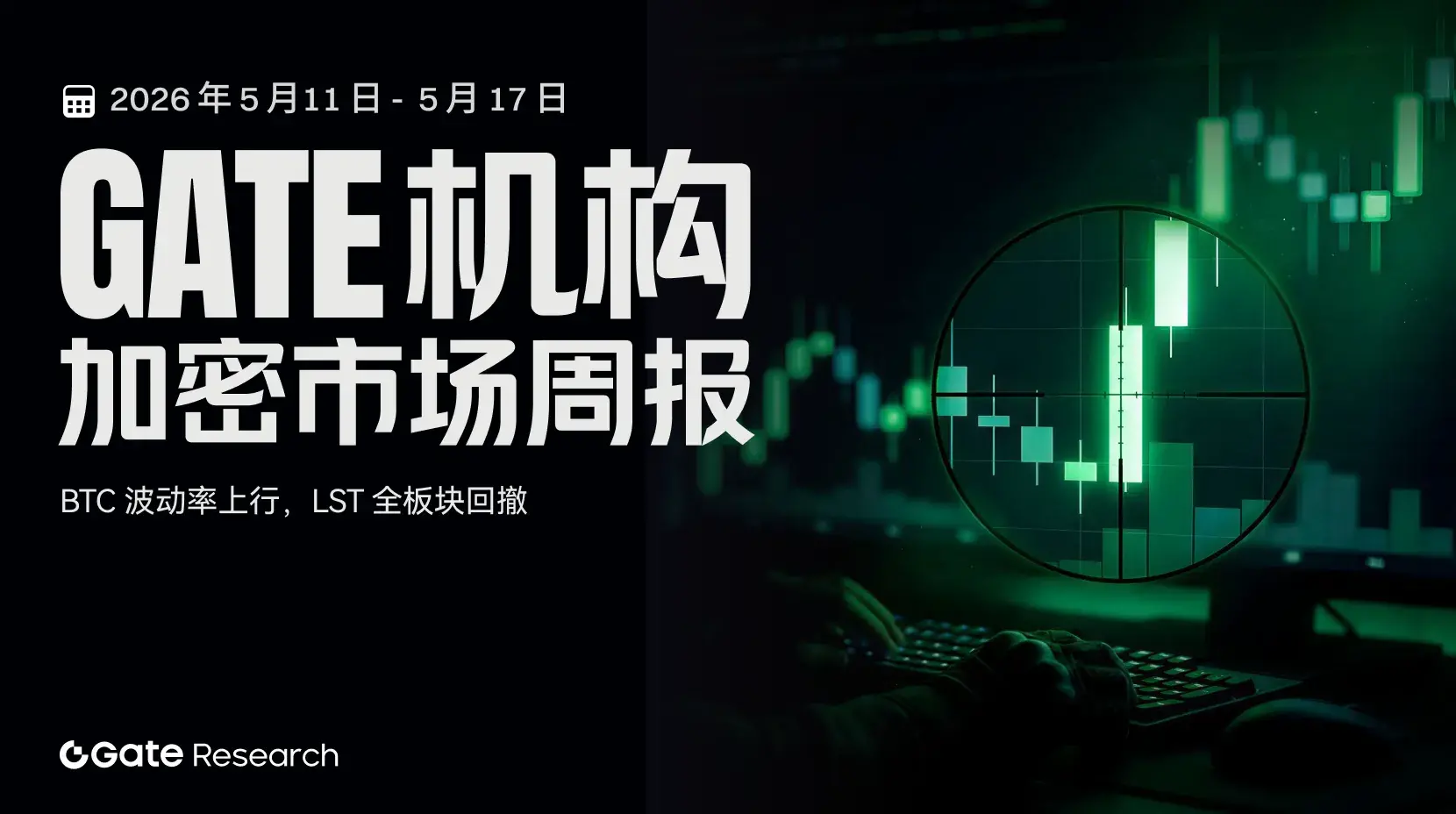 Gate 기관 주간 보고서: BTC 변동성 상승, LST 전 부문 철회