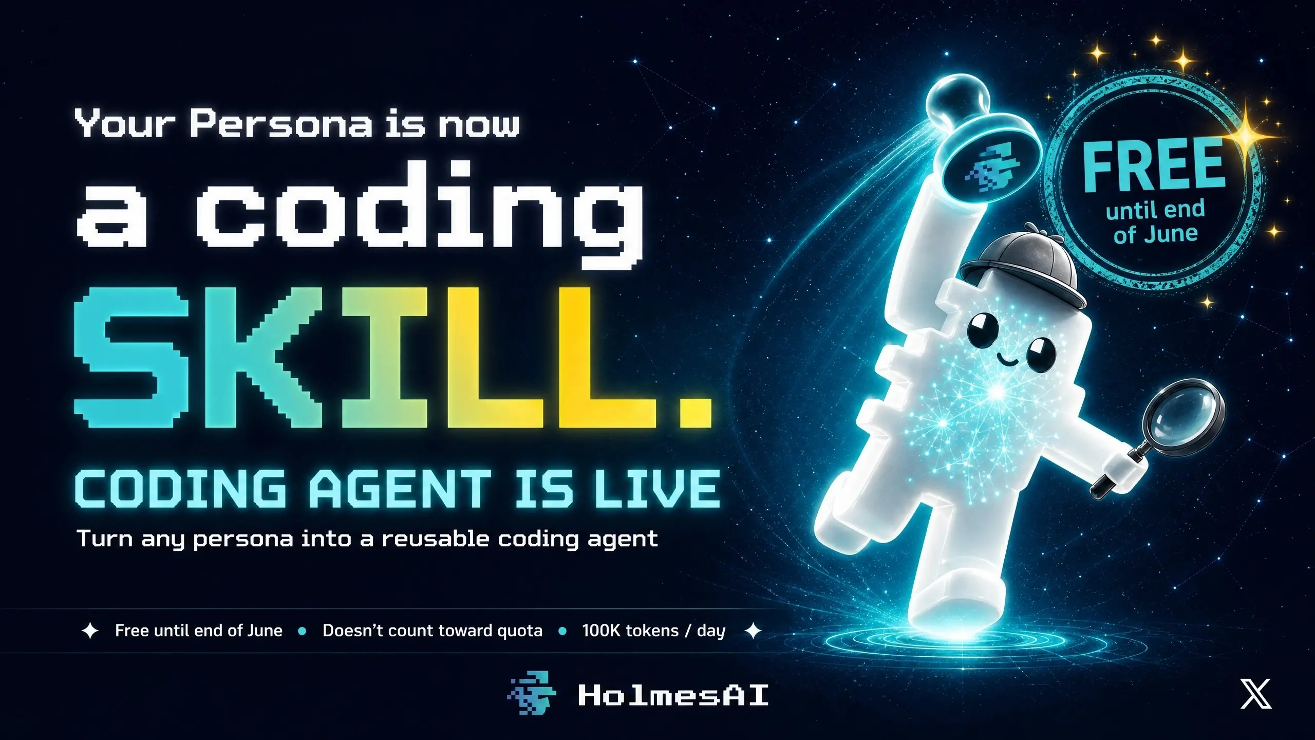 HolmesAI users exceed 4 million, launching Coding Agent to expand digital avatar capabilities and accelerate Pre-TGE ecosystem layout