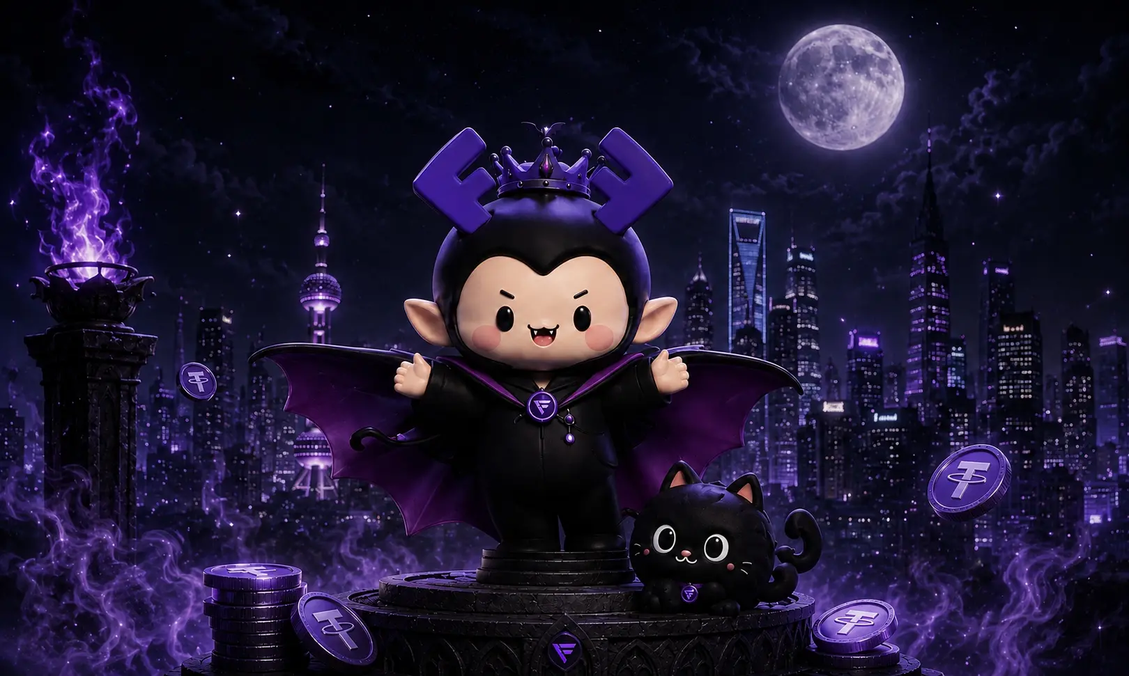 FameEX brand upgrades again, with the new mascot