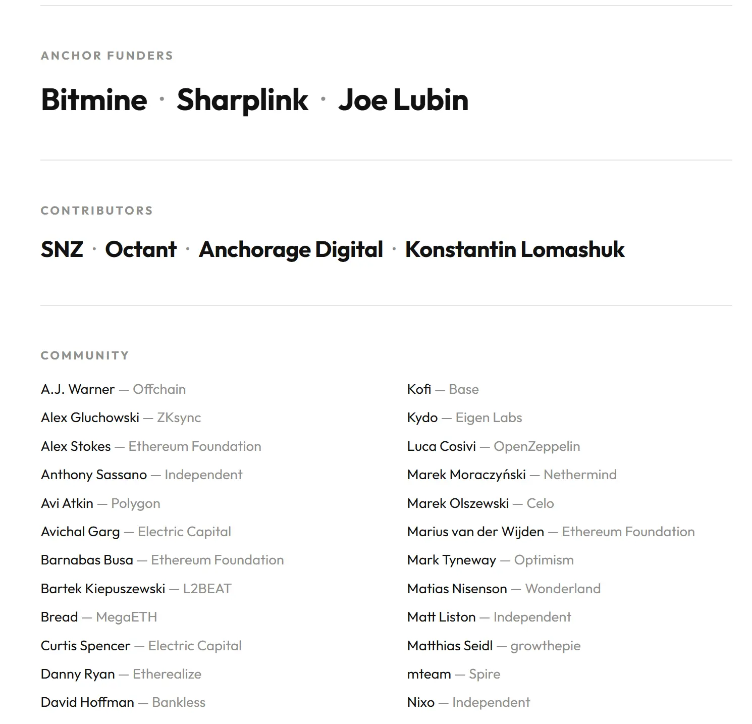 基金会后退,Ethlabs 上前:以太坊迎来史上最大重组