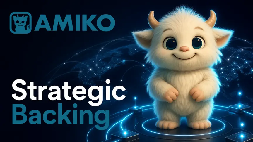 AMIKOは多方面の資本とエコシステムの支援を受け、AIエージェントの人格アイデンティティ基盤インフラの整備を進めています。
