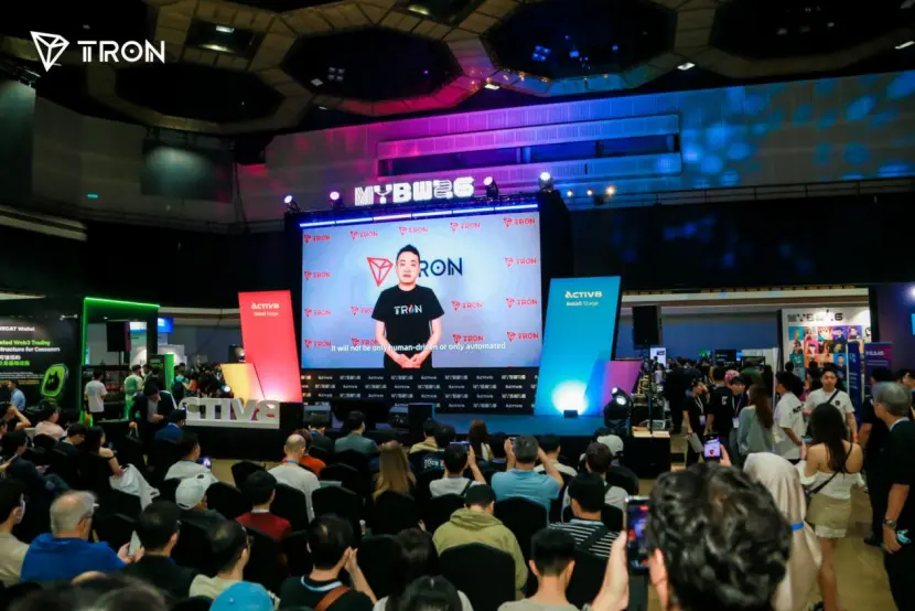孙宇晨亮相马来西亚区块链周 2026:波场 TRON 正成为 AI 与金融融合的核心基石