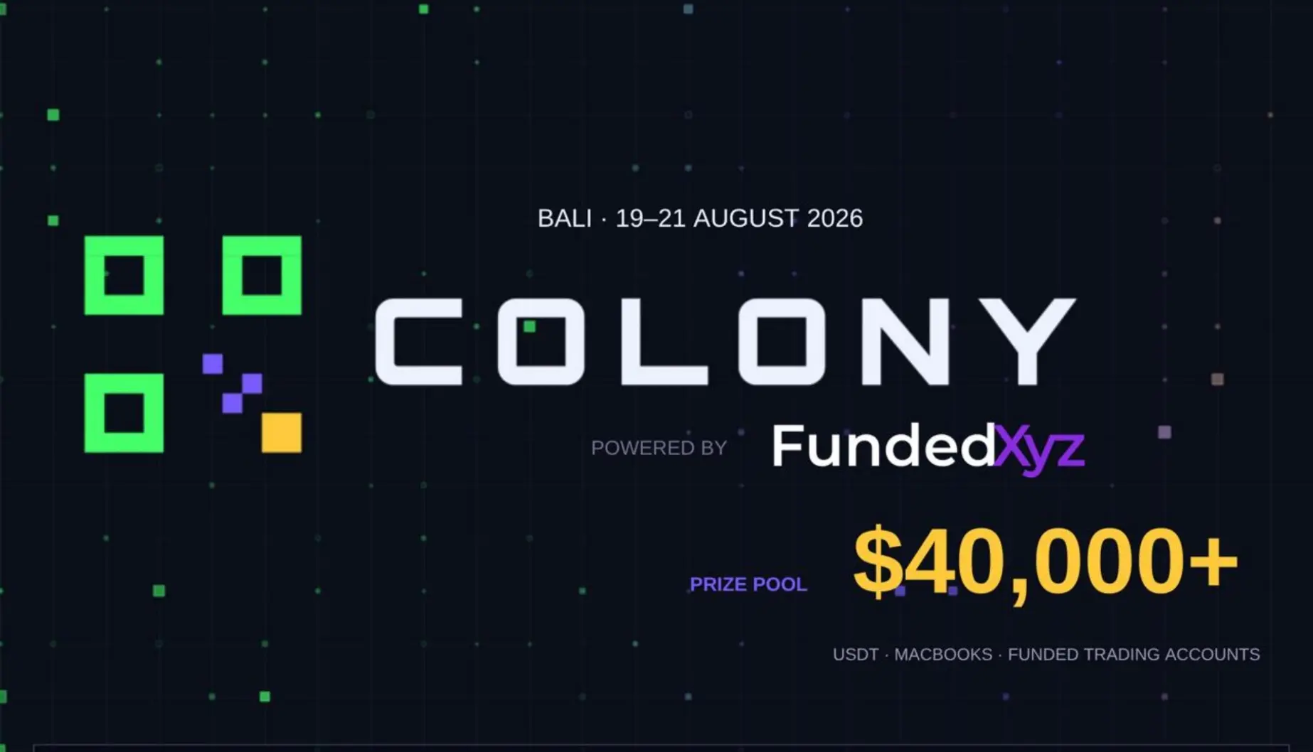 COLONY Powered by FundedXyz | Coinfest Asia 2026