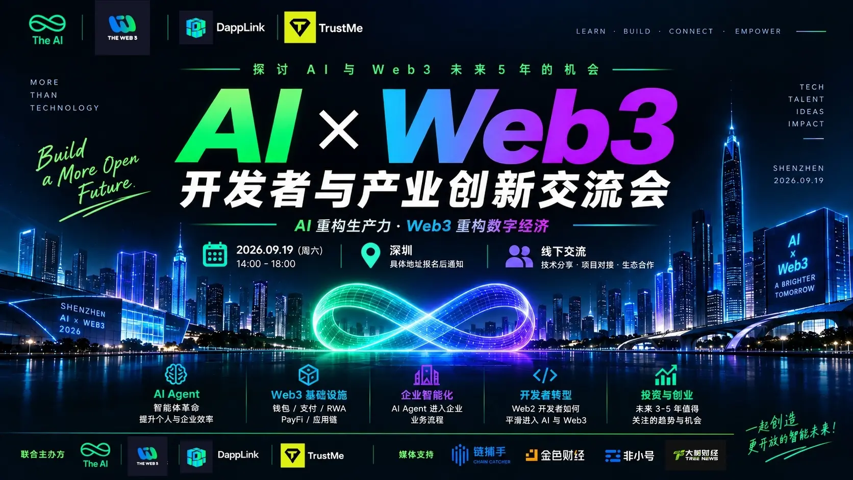 Hội nghị giao lưu giữa các nhà phát triển AI × Web3 và đổi mới ngành｜Trạm Thẩm Quyến