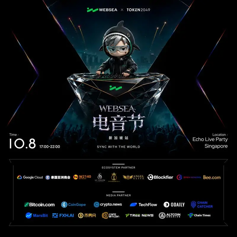 Cover Image for WEBSEA PRESENTS: WEB3 EDM Night | TOKEN2049 Singapore