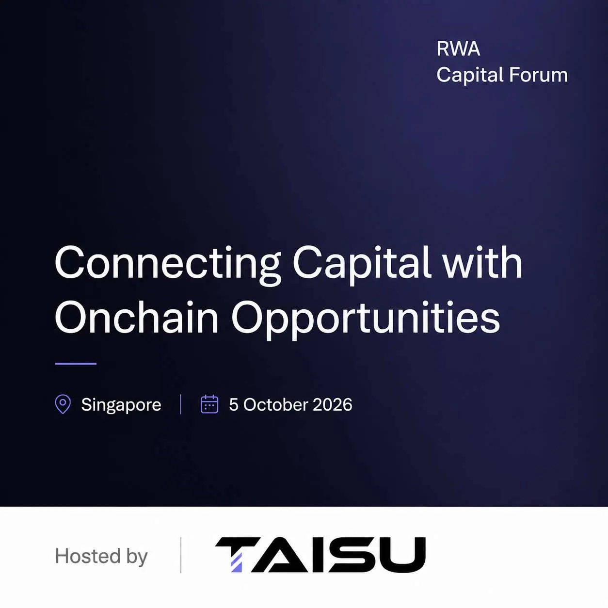 RWA Capital Forum